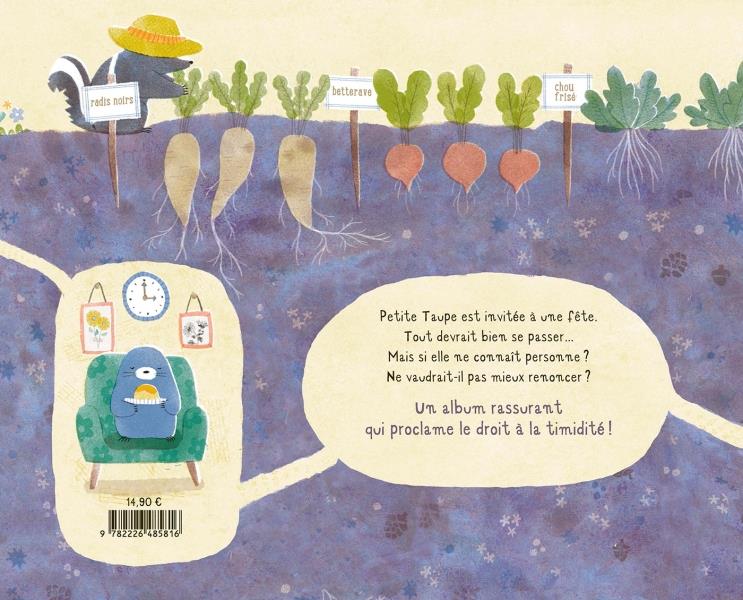 Back cover of Tu n'es pas seule, petite taupe