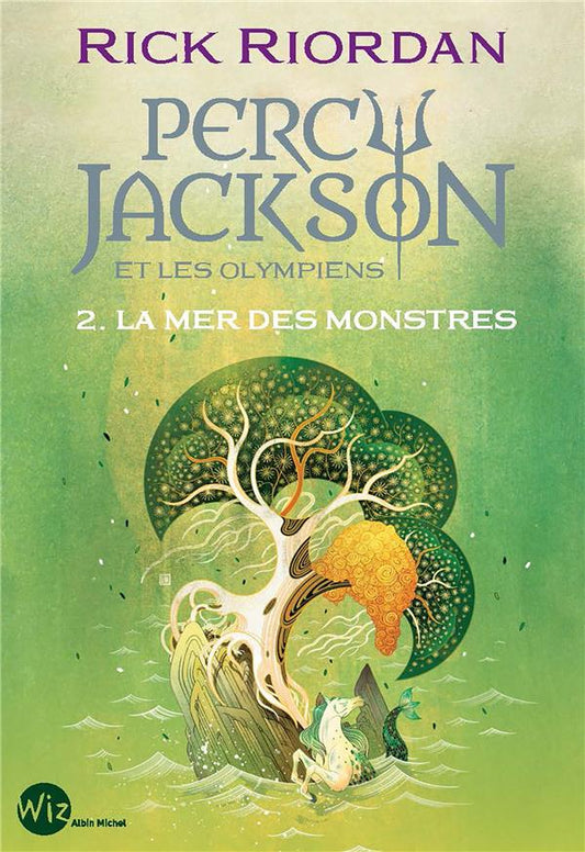 Front cover of Percy Jackson Tome 2 : La mer des monstres