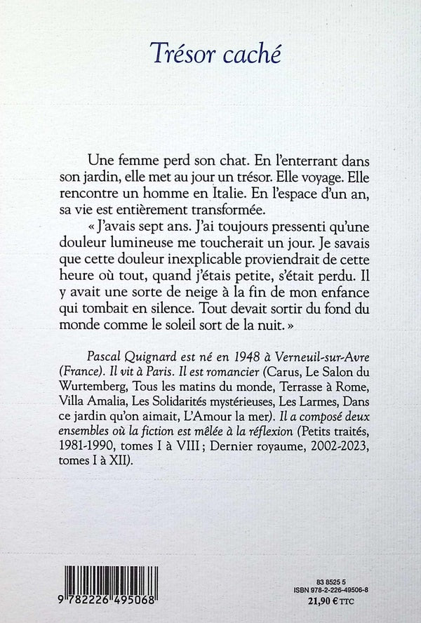 Back cover of Trésor caché