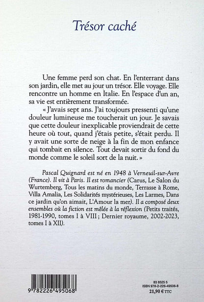 Back cover of Trésor caché