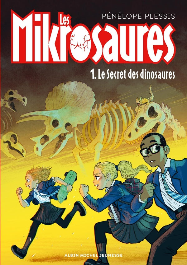 Front cover of Les Mikrosaures Tome 1 : Le Secret des dinosaures