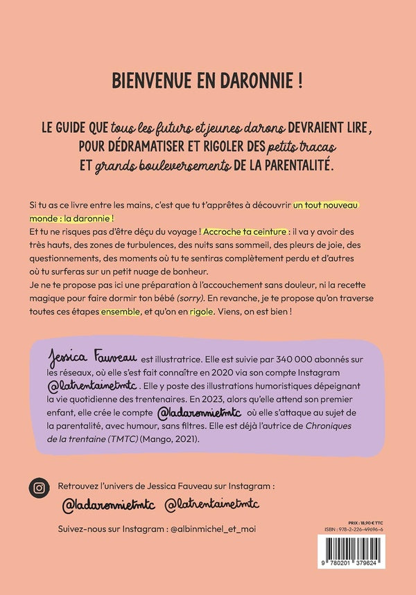 Back cover of Bienvenue en daronnie