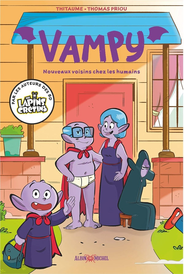 Front cover of Vampy : Nouveaux Voisins chez les humains