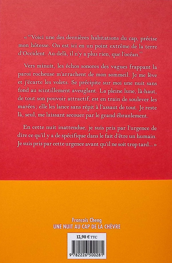 Back cover of Une nuit au cap de la Chèvre