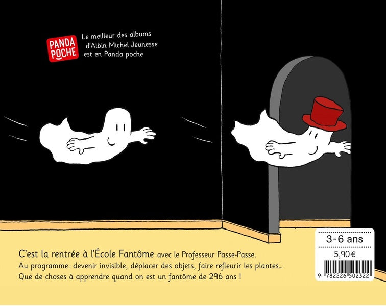 Back cover of L'école fantôme