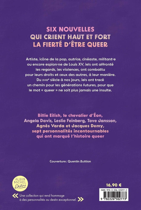 Back cover of Fiertés queers