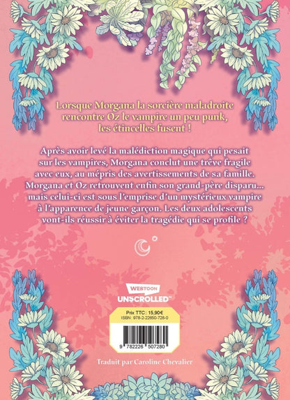 Back cover of Morgana & Oz Tome 4