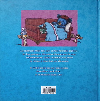 Back cover of Maman Oie Ours n'aime pas l'hiver