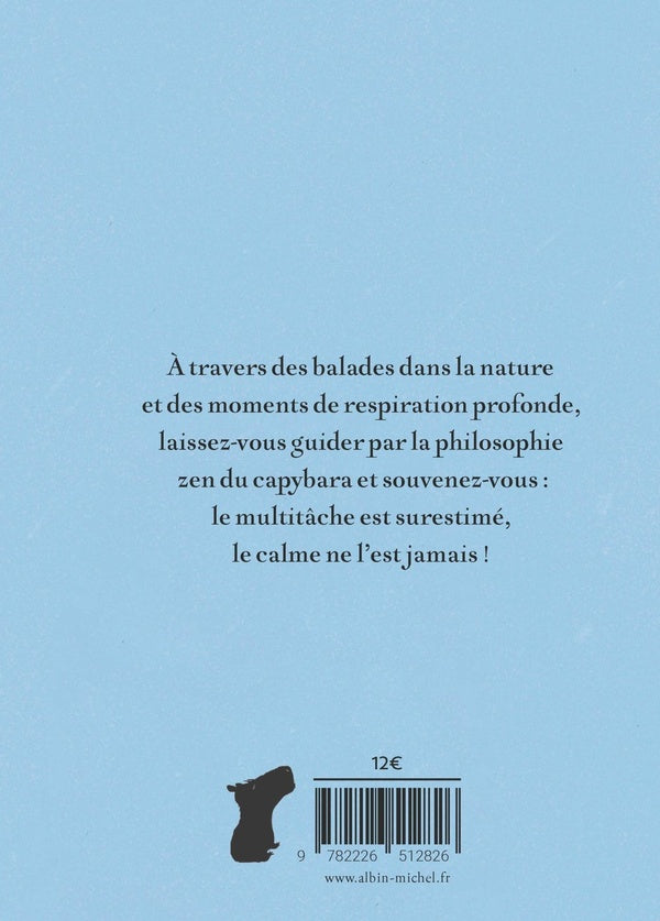 Back cover of La philosophie du capybara : Antidote au stress