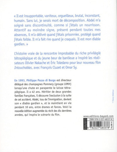 Back cover of Le second souffle ; diable gardien