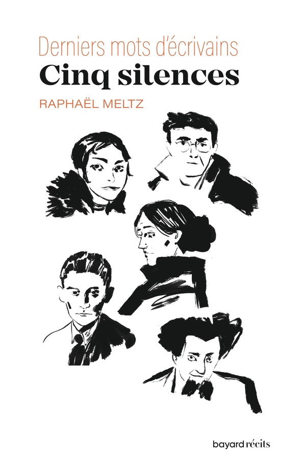 Front cover of Cinq silences : Derniers mots d'écrivains