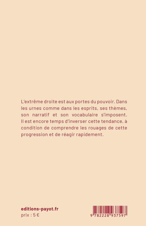 Back cover of Résister