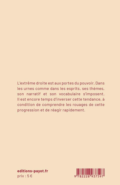 Back cover of Résister