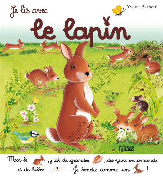 Front cover of Je lis avec : le lapin