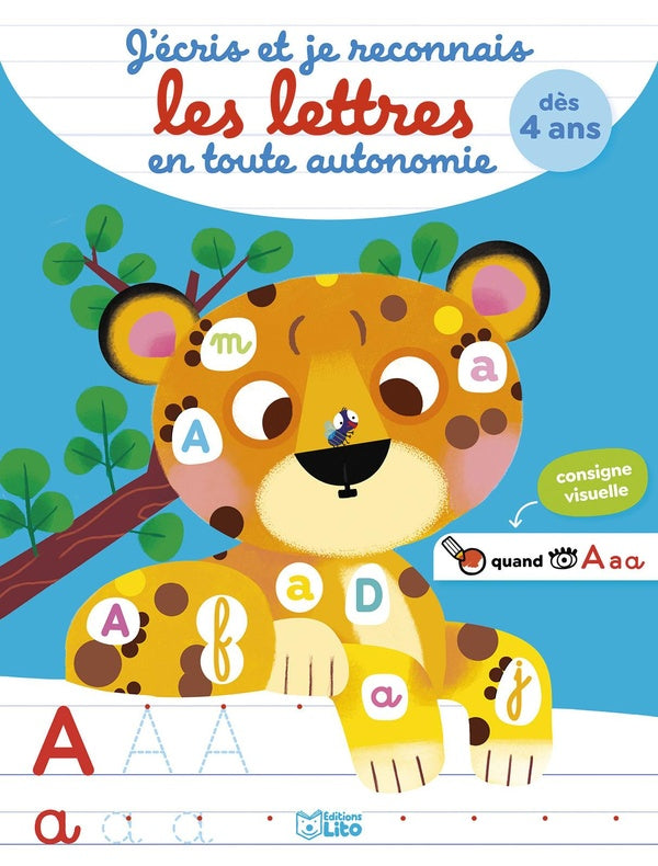 Front cover of J'écris et je reconnais : Les lettres en toute autonomie