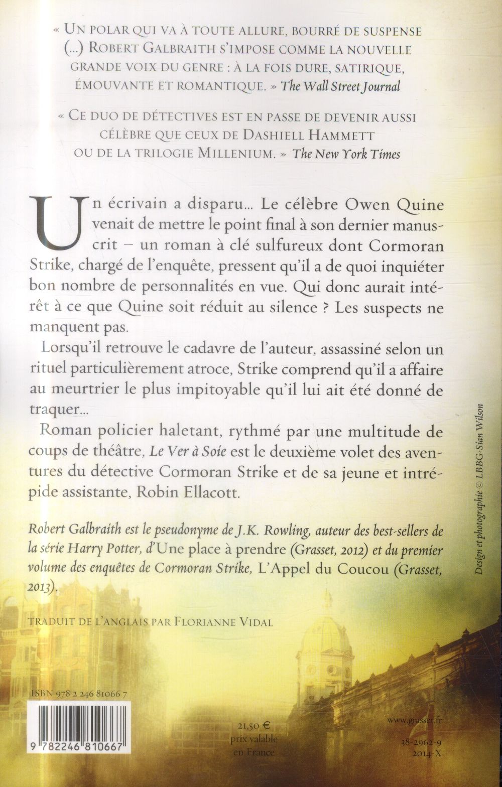 Back cover of Le ver à soie