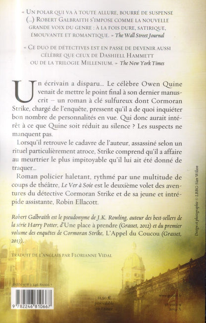 Back cover of Le ver à soie