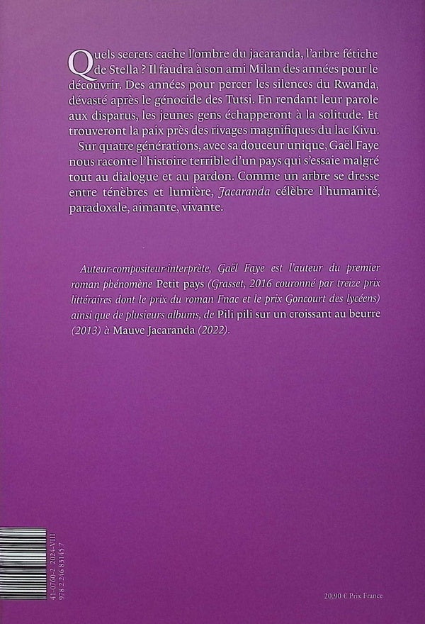 Back cover of Jacaranda