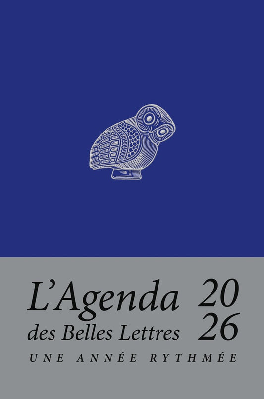 Front cover of Agenda des Belles Lettres 2026 : Une année rythmée