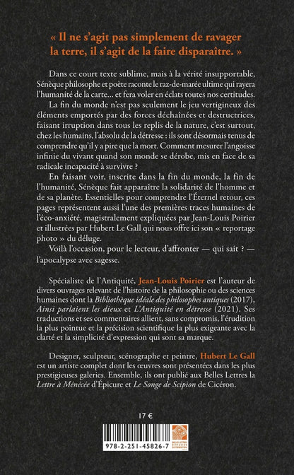 Back cover of Les derniers jours de l'humanité