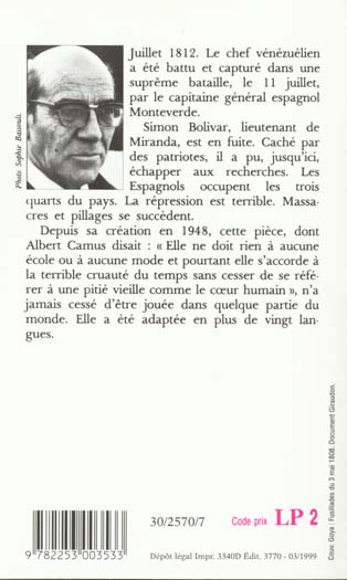 Back cover of Montserrat