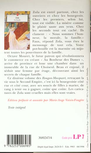 Back cover of Pot-Bouille