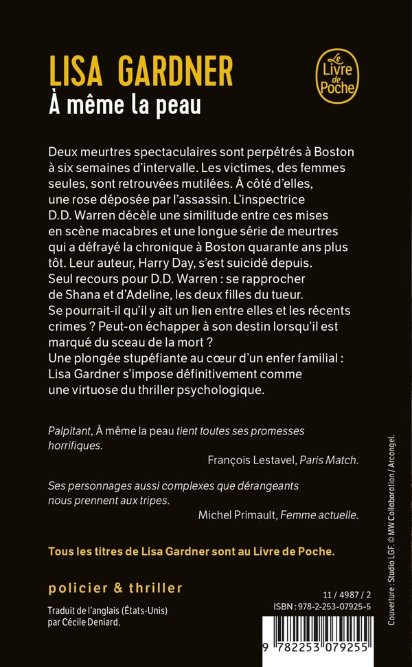 Back cover of À même la peau