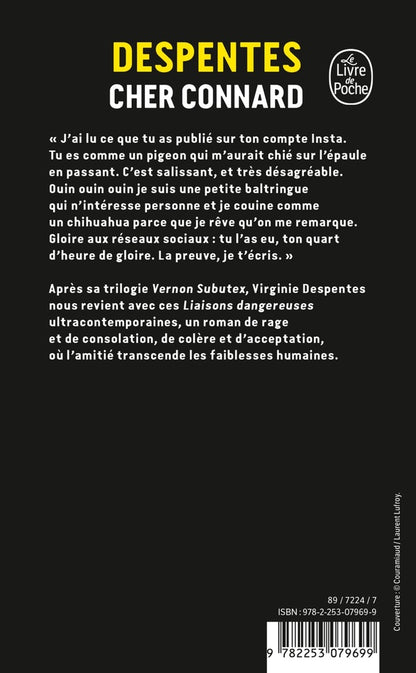 Back cover of Cher connard