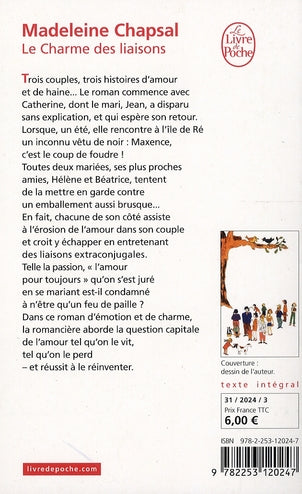 Back cover of Le charme des liaisons
