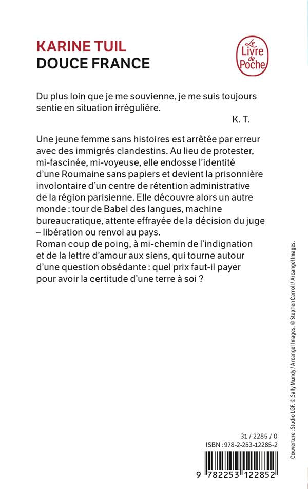 Back cover of Douce France