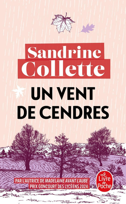 Front cover of Un vent de cendres