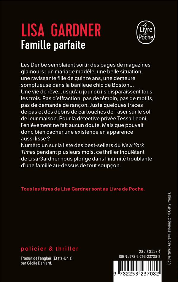 Back cover of Famille parfaite