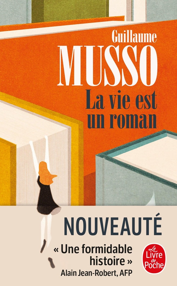 Front cover of La vie est un roman