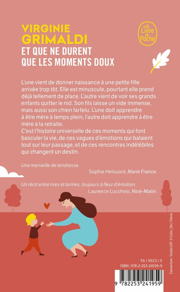 Back cover of Et que ne durent que les moments doux
