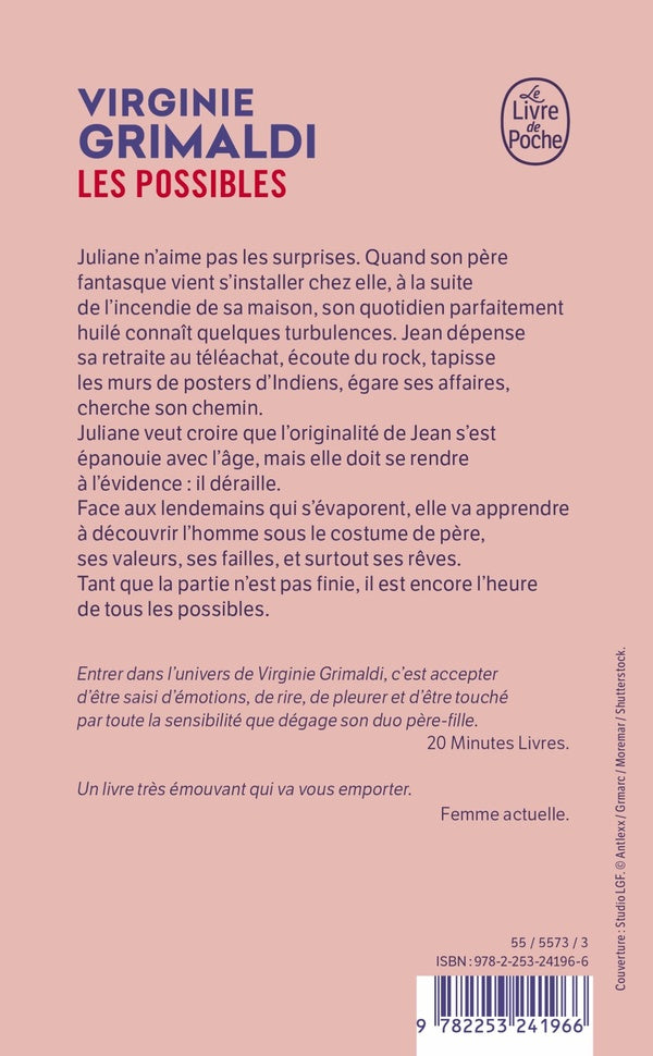 Back cover of Les possibles