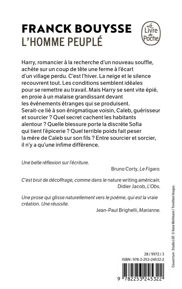 Back cover of L'Homme peuplé
