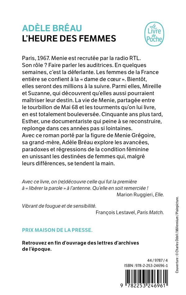 Back cover of L'heure des femmes
