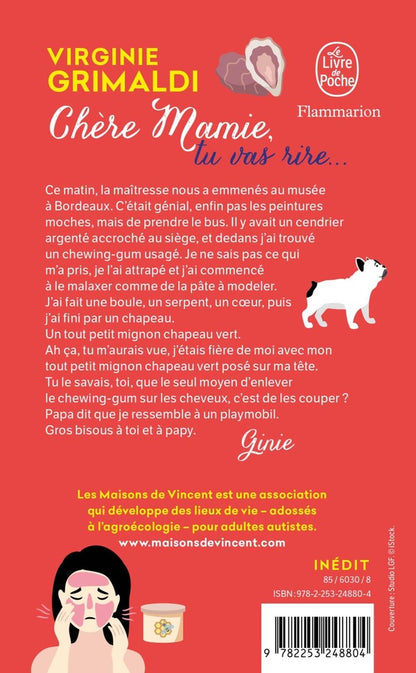 Back cover of Chère mamie, tu vas rire...