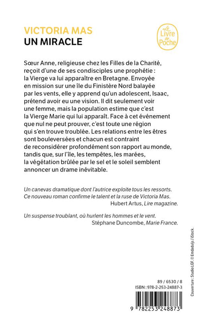 Back cover of Un miracle