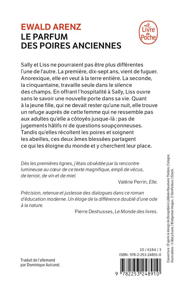 Back cover of Le Parfum des poires anciennes