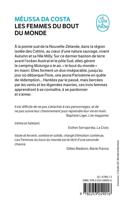 Back cover of Les Femmes du bout du monde