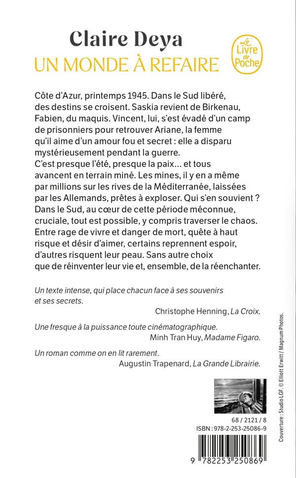 Back cover of Un monde à refaire