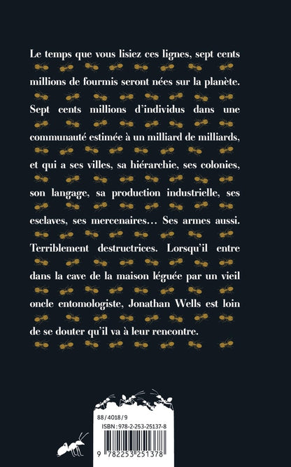 Back cover of Les Fourmis                     (Édition collector)