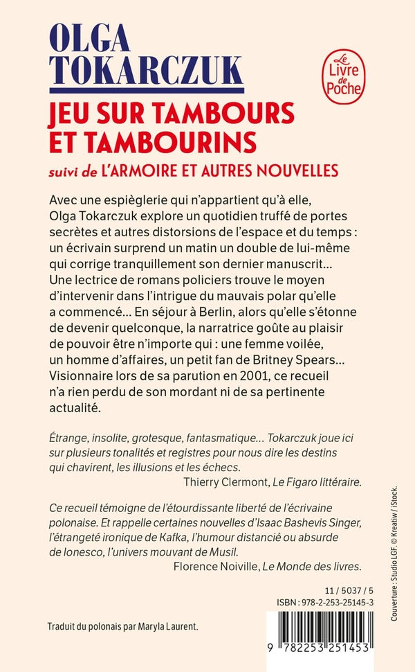 Back cover of Jeu sur tambours et tambourins
