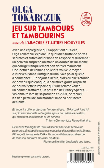 Back cover of Jeu sur tambours et tambourins