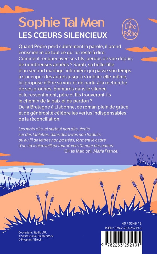 Back cover of Les Coeurs silencieux