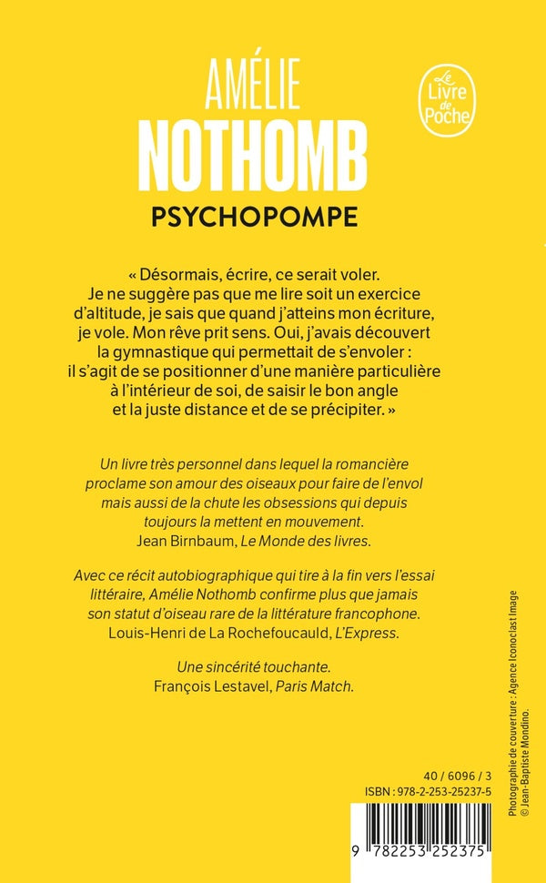 Back cover of Psychopompe