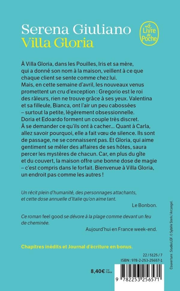 Back cover of Villa Gloria