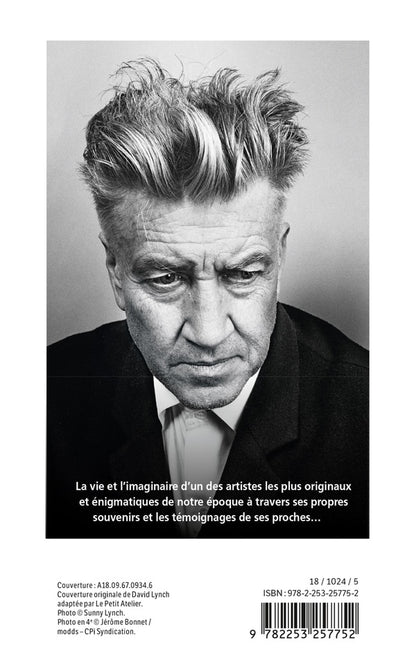 Back cover of L'espace du rêve                     (traduction conjointe Carole Delporte et Hel Guedj)