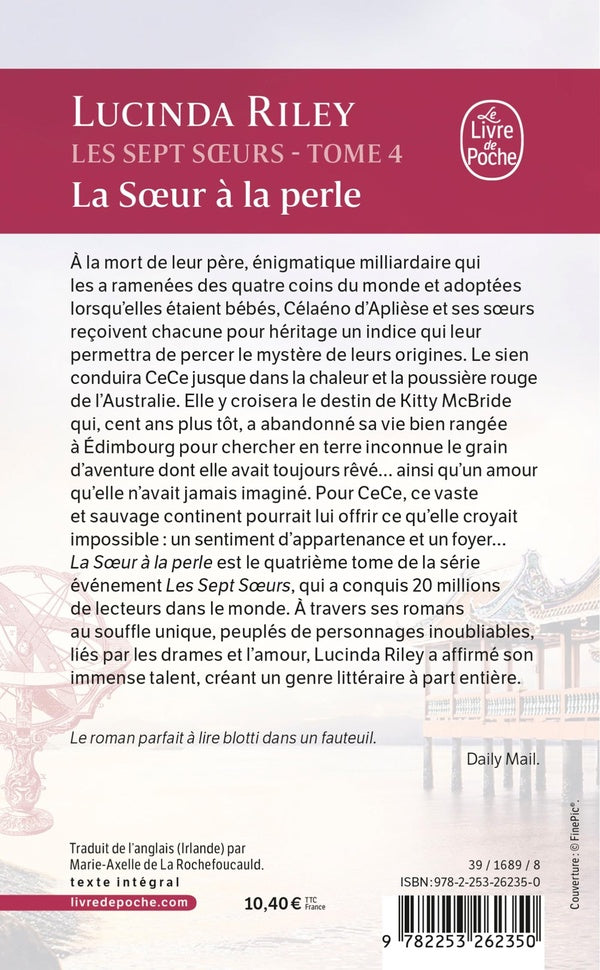 Back cover of Les sept soeurs Tome 4 : La soeur à la perle